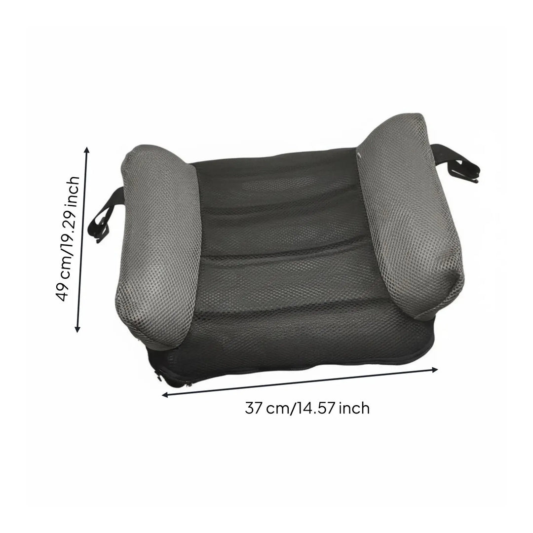 Child Car Seat Booster PVC Fast Inflating Deflating Seat Cushion Adjustable Firmness for Adults Kids Car Office Stadium Travel