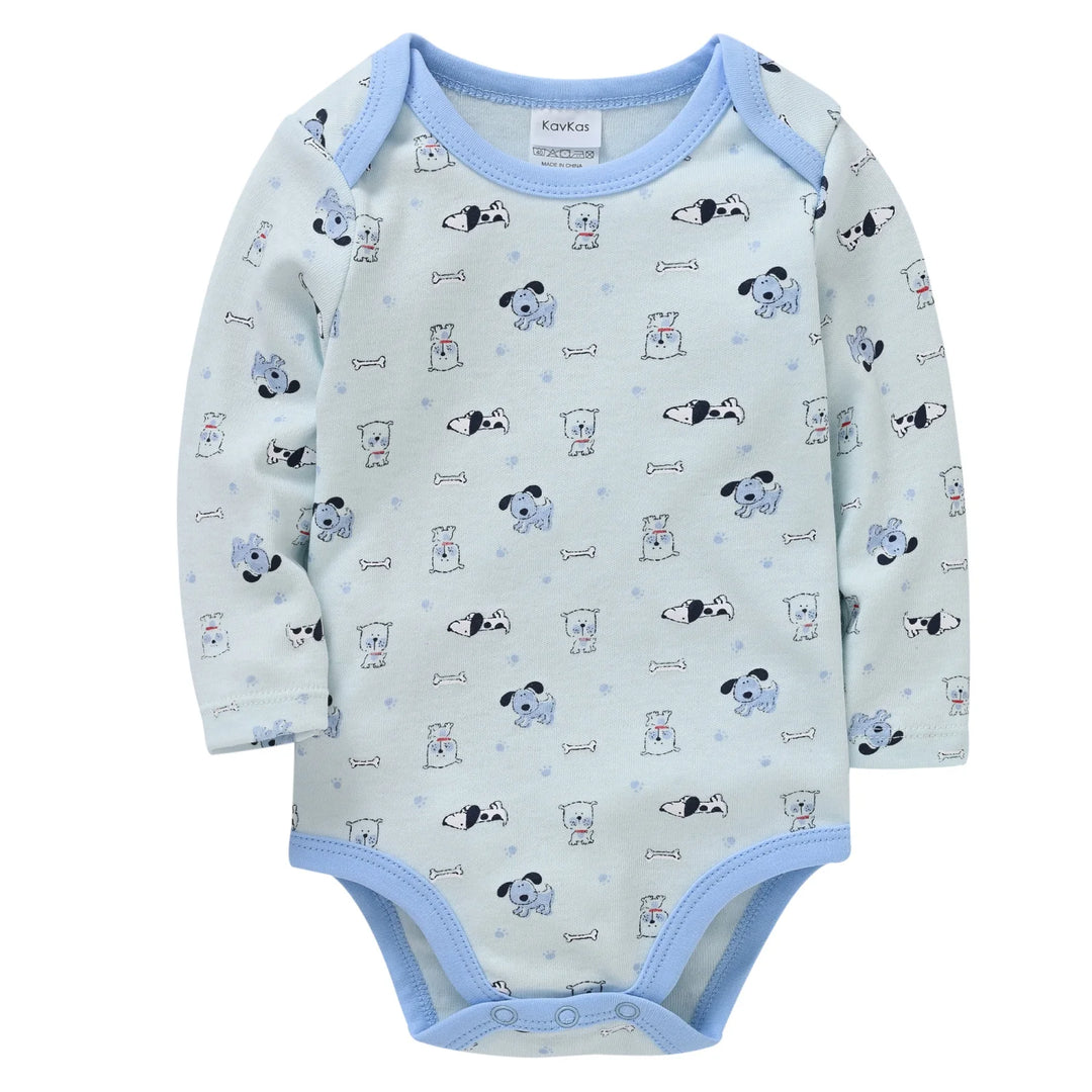Baby Boys Bodysuits One-Piece Cotton Long Sleeve Breathable Jumpsuit Soft Newborn Body Suit Infant Cute Clothes Playsuit Sunsuit