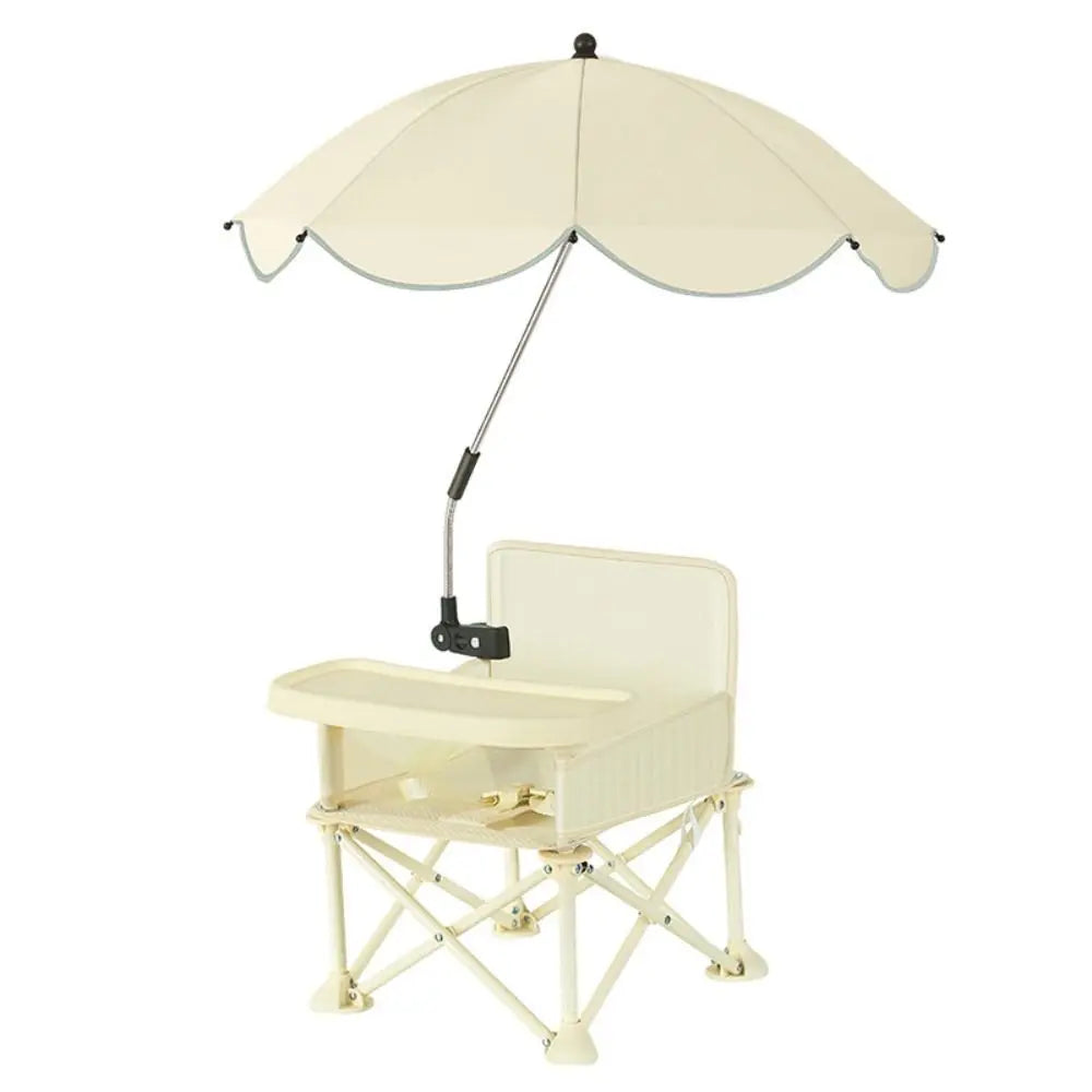 Comfortable Baby Foldable Chair Feeding Household Children's Folding Chair With Safty Belt Outdoor Baby Dining Seat