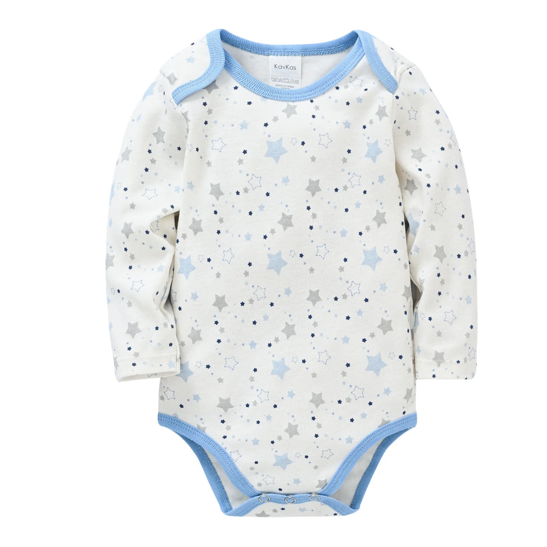 Baby Boys Bodysuits One-Piece Cotton Long Sleeve Breathable Jumpsuit Soft Newborn Body Suit Infant Cute Clothes Playsuit Sunsuit