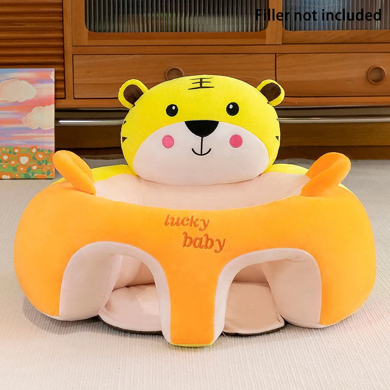 Babies Learn To Sit On The Sofa Stool, Train To Sit On The Stand-up Cushion, And Learn To Prevent Falling Seats