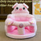 1Pcs Comfortable Toddler Nest Puff Without Filler Cute Baby Sofa Support Seat Cover Plush Chair LearningTo Sit Feeding Chair