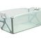 Safety 1st Nami Acqua Green Foldable Baby Bathtub, 35L