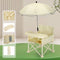 Comfortable Baby Foldable Chair Feeding Household Children's Folding Chair With Safty Belt Outdoor Baby Dining Seat