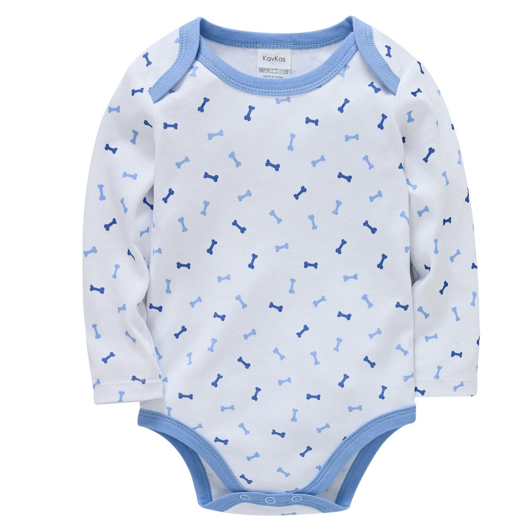 Baby Boys Bodysuits One-Piece Cotton Long Sleeve Breathable Jumpsuit Soft Newborn Body Suit Infant Cute Clothes Playsuit Sunsuit