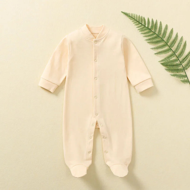 Cotton Jumpsuits Newborn Baby Rompers Sleepsuits INS Jumpers One-pieces Sleepers Autumn Spring Growings Roupa De Bebe Grows