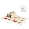 97*177cm Baby Play Mat Foldable Children Carpet Double-Sided Pattern Kid Room Carpet Educational Activity Surface Easy to Carry