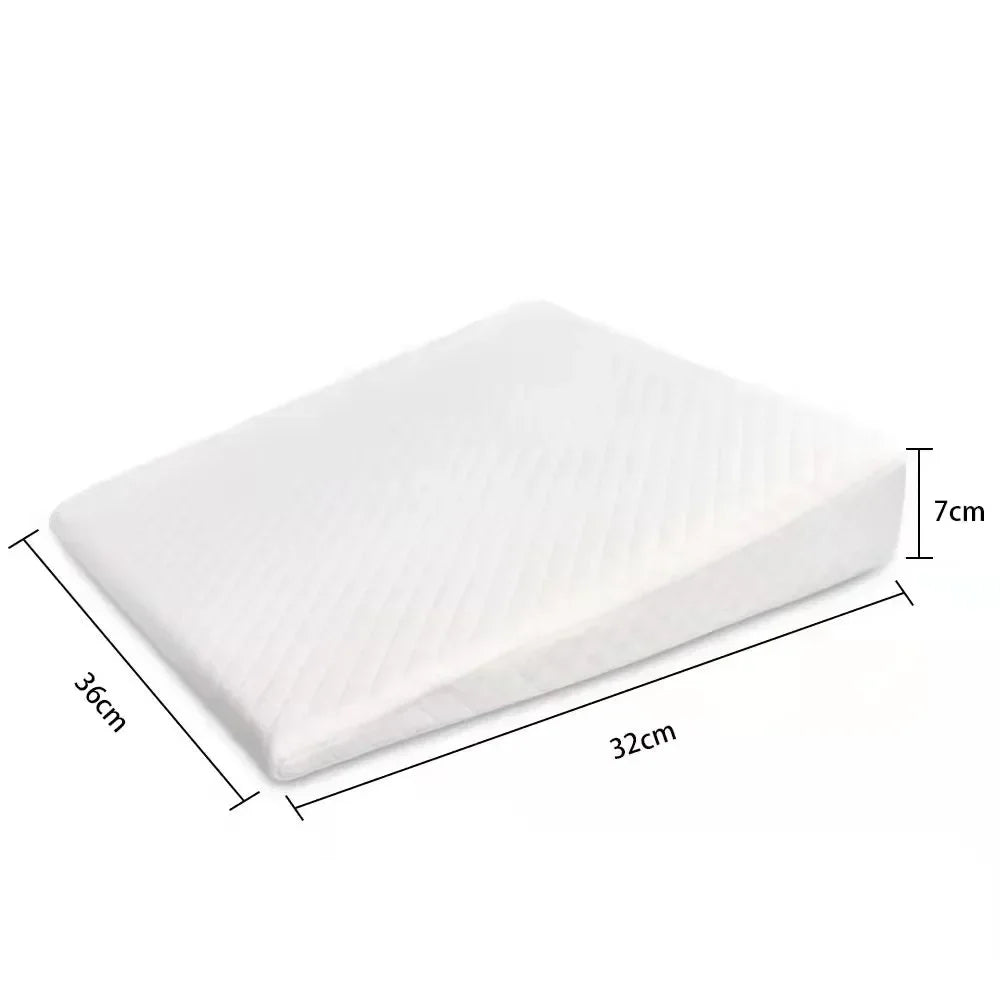 Infant Anti Vomiting Inclined Pillow Newborn Memory Side Feeding Anti Suffocation Breathable Anti Slip Multifunctional Pillow