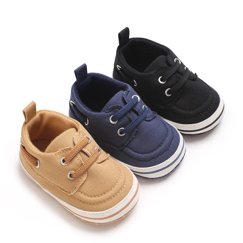 Spring and Autumn Cloth soled Comfortable Sports Shoes 0-12 Months Baby Anti slip Sneakers