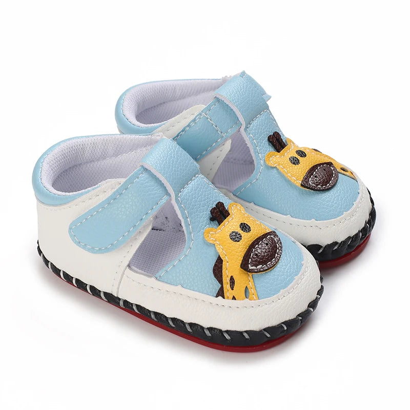 Infant Pre-Walker Shoes 0-1Year Baby Boys Casual Sandals Solid Color Breathable Comfort Spring Daily Walking Shoes
