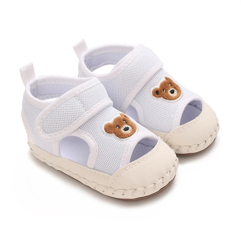 Infant Pre-Walker Shoes 0-1Year Baby Boys Casual Sandals Solid Color Breathable Comfort Spring Daily Walking Shoes