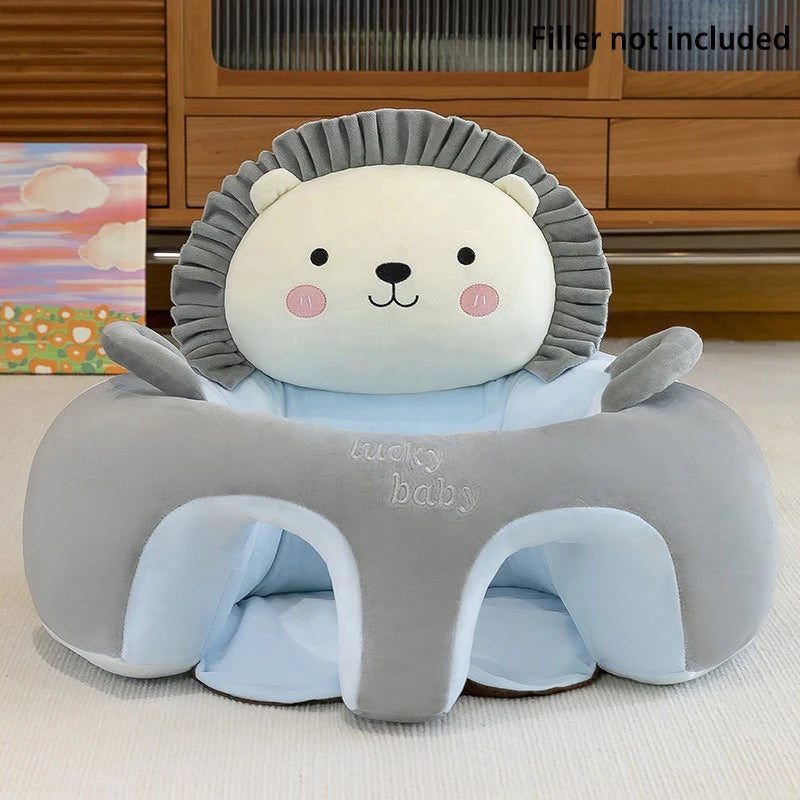Babies Learn To Sit On The Sofa Stool, Train To Sit On The Stand-up Cushion, And Learn To Prevent Falling Seats
