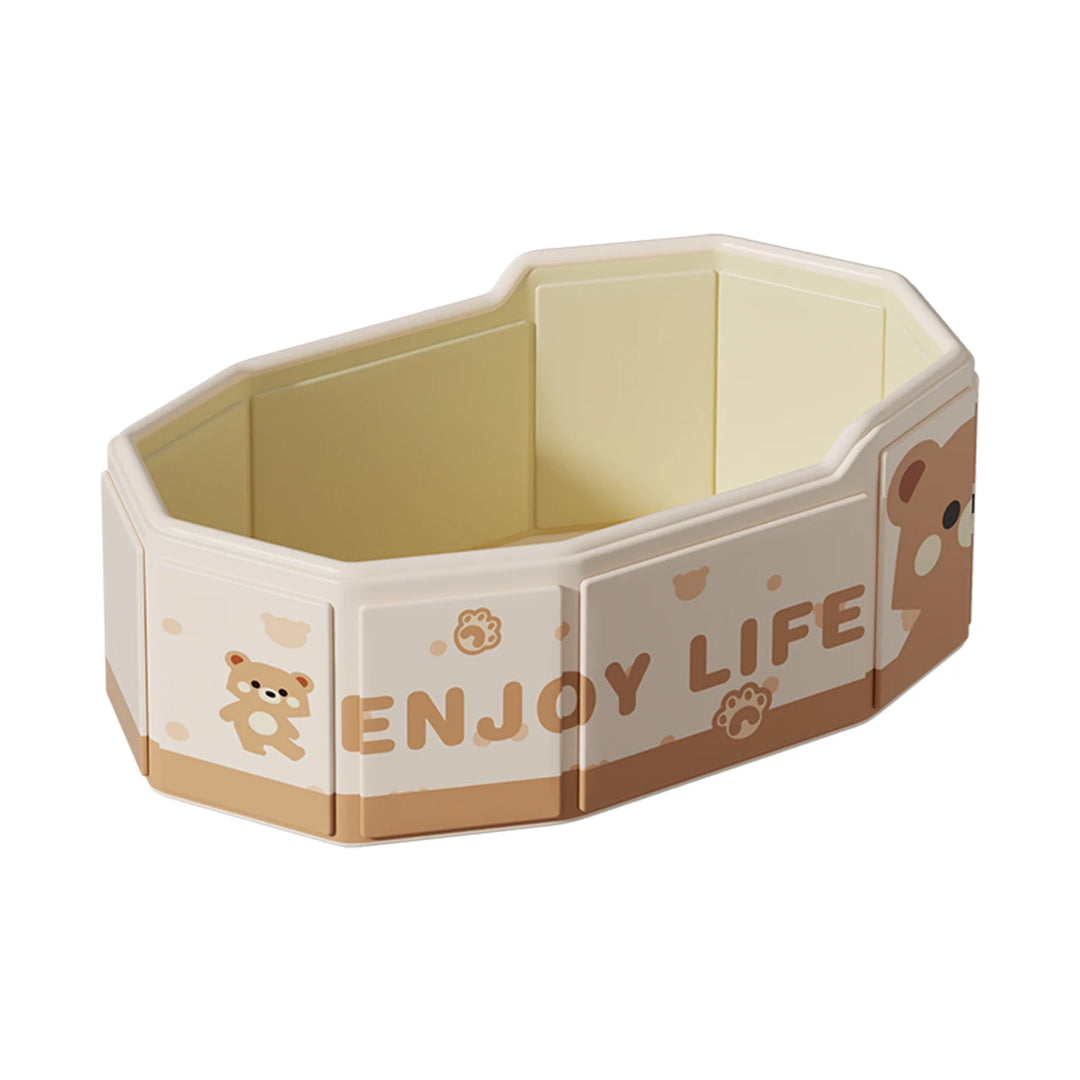 1pc Portable Foldable Bathtub, Large Capacity Collapsible Soaking Tub, Space-Saving Bath Basin for Home Bathroom, 5 Designs