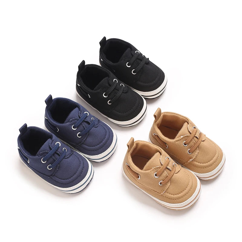 Spring and Autumn Cloth soled Comfortable Sports Shoes 0-12 Months Baby Anti slip Sneakers