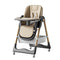 PANGDUBE Baby High Chair for Feeding Foldable Baby Dining Chair Adjustable Height Reclining Chair with Wheels, Storage Basket