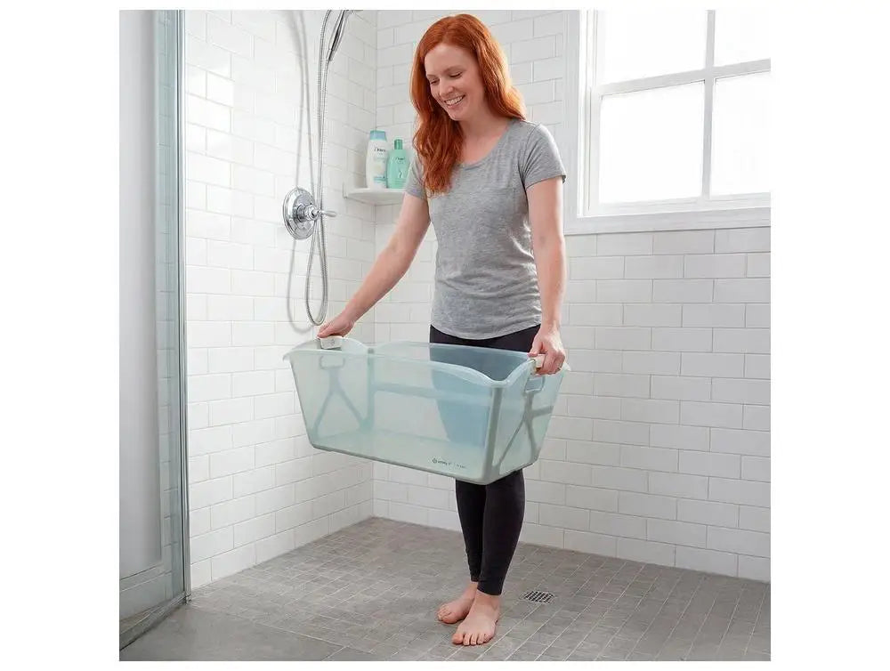 Safety 1st Nami Acqua Green Foldable Baby Bathtub, 35L