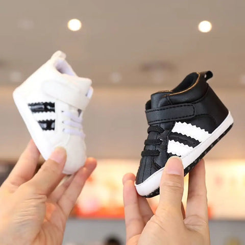 White Baby Shoes Casual Fashion Christening Baptismal FirstWalker Gentleman Baby Boy Shoes Sneakers