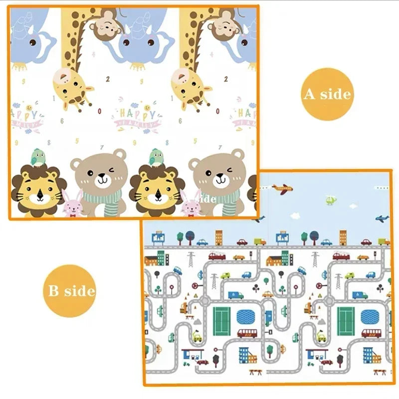 5 sizes to choose Baby Crawling Play Mats Non-toxic High-quality EPE Baby Activity Gym Carpet Baby Game Children's Safety Rug