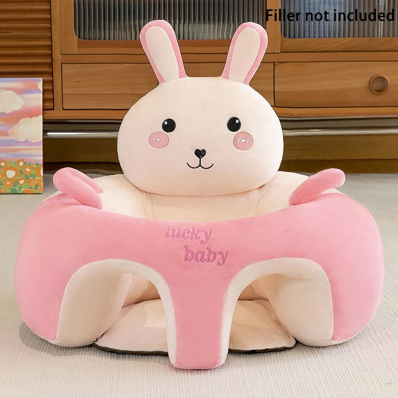 Babies Learn To Sit On The Sofa Stool, Train To Sit On The Stand-up Cushion, And Learn To Prevent Falling Seats
