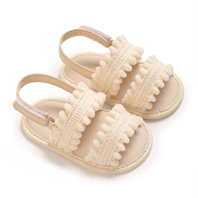 Newborn Baby Girls Mary Jane Flats Cute Bowknot Wedding Dress Shoes Non-Slip First Walkers Embroidery Flower Soft Shoes