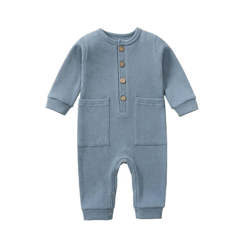 Cotton Jumpsuits Newborn Baby Rompers Sleepsuits INS Jumpers One-pieces Sleepers Autumn Spring Growings Roupa De Bebe Grows