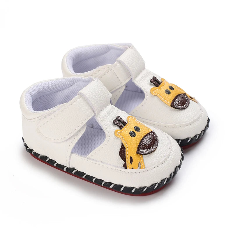 Infant Pre-Walker Shoes 0-1Year Baby Boys Casual Sandals Solid Color Breathable Comfort Spring Daily Walking Shoes