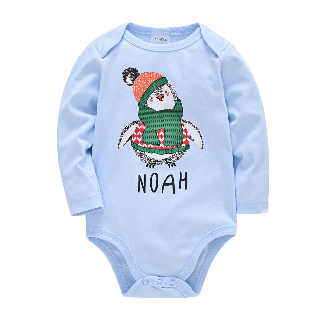 Baby Boys Bodysuits One-Piece Cotton Long Sleeve Breathable Jumpsuit Soft Newborn Body Suit Infant Cute Clothes Playsuit Sunsuit