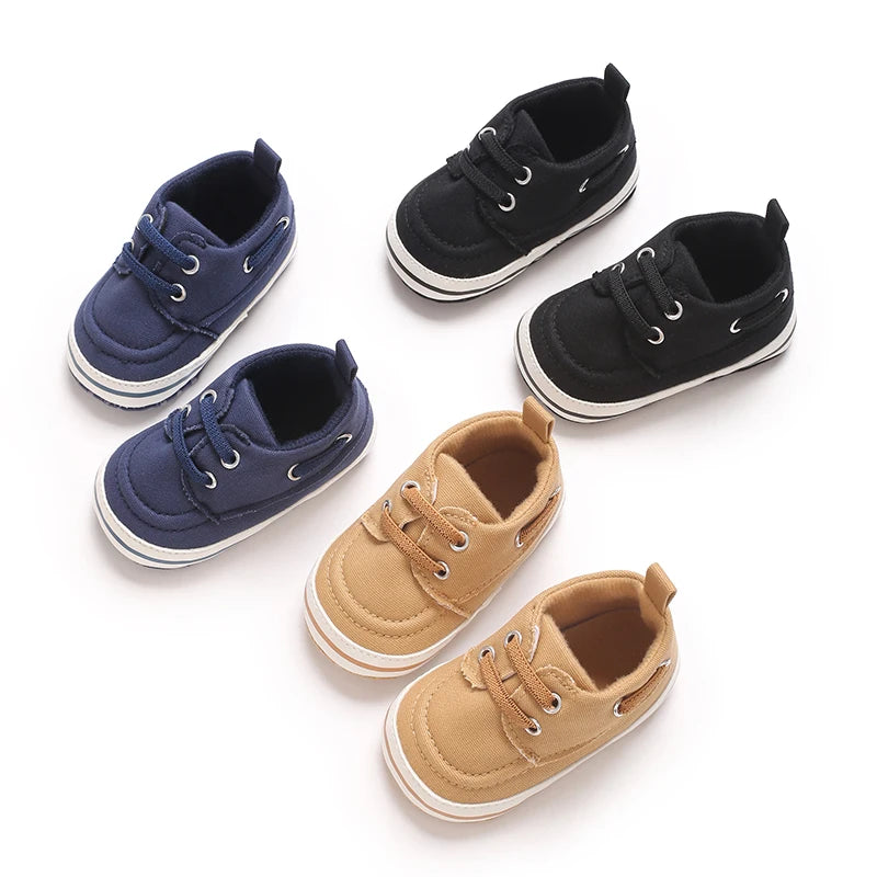 Spring and Autumn Cloth soled Comfortable Sports Shoes 0-12 Months Baby Anti slip Sneakers