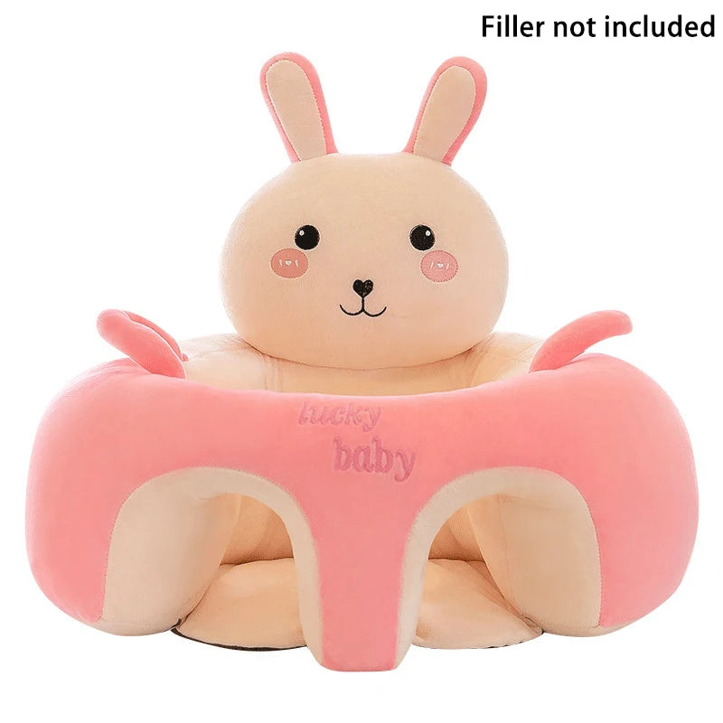 Babies Learn To Sit On The Sofa Stool, Train To Sit On The Stand-up Cushion, And Learn To Prevent Falling Seats