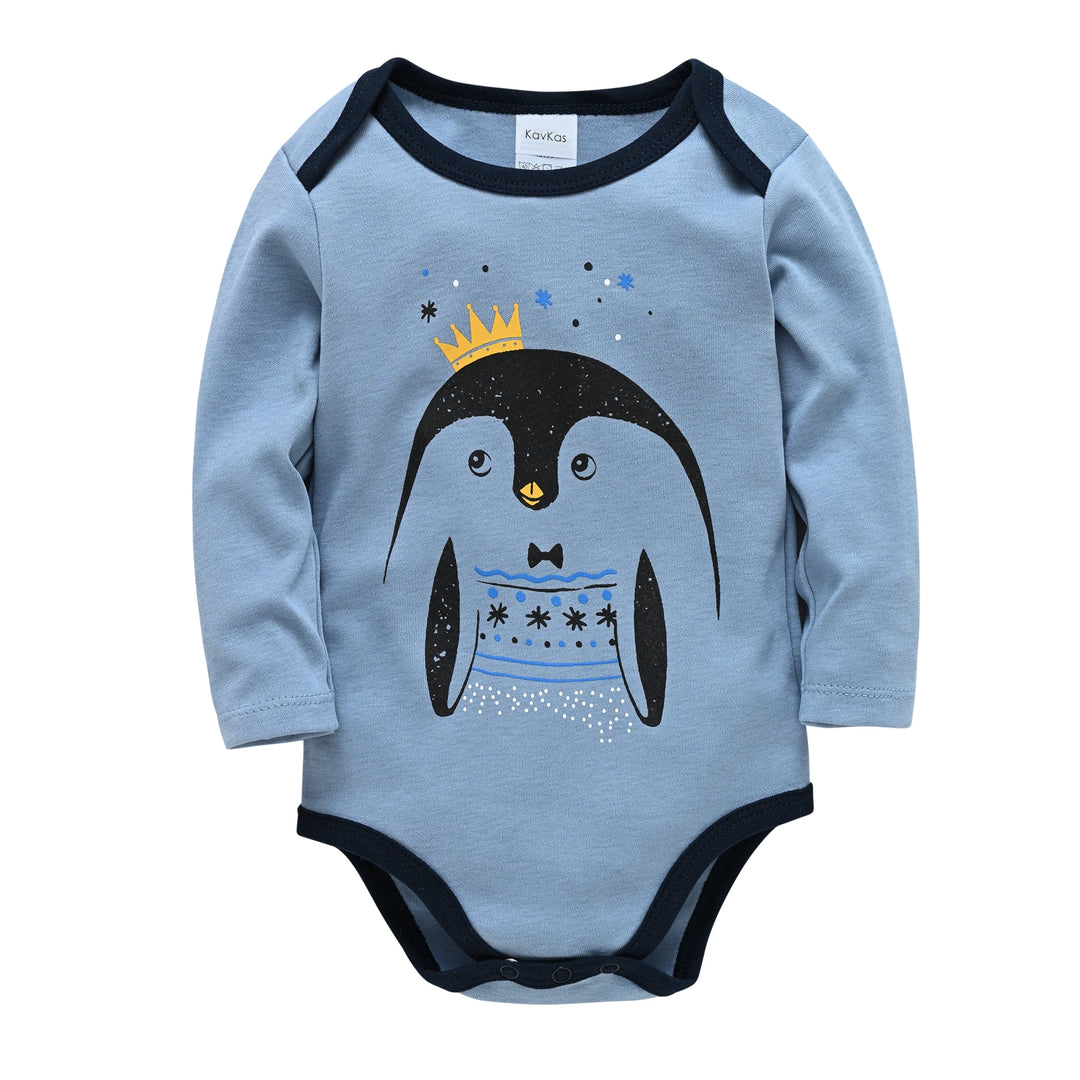 Baby Boys Bodysuits One-Piece Cotton Long Sleeve Breathable Jumpsuit Soft Newborn Body Suit Infant Cute Clothes Playsuit Sunsuit