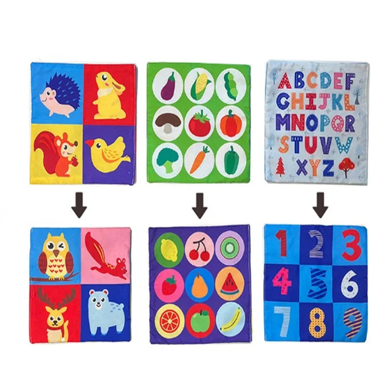 Montessori Toys Magic Tissue Box Baby Educational Learning Activity Sensory Toy for Kids Finger Exercise Busy Board Baby Game