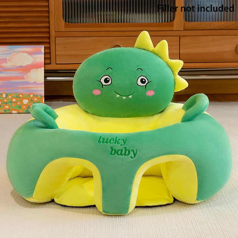 Babies Learn To Sit On The Sofa Stool, Train To Sit On The Stand-up Cushion, And Learn To Prevent Falling Seats
