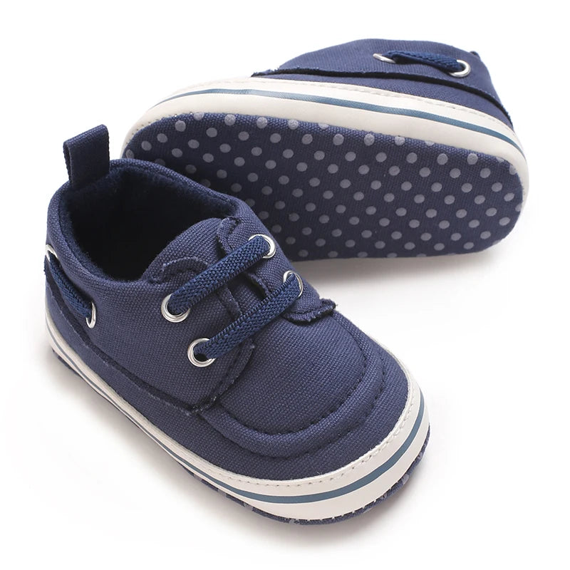 Spring and Autumn Cloth soled Comfortable Sports Shoes 0-12 Months Baby Anti slip Sneakers